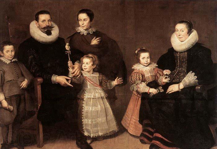 VOS, Cornelis de Family Portrait